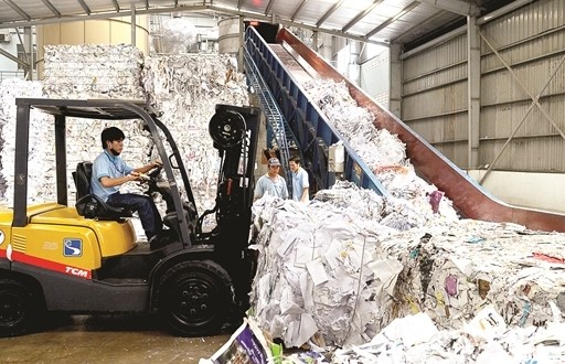 Dịch vụ thu mua phế liệu giấy
